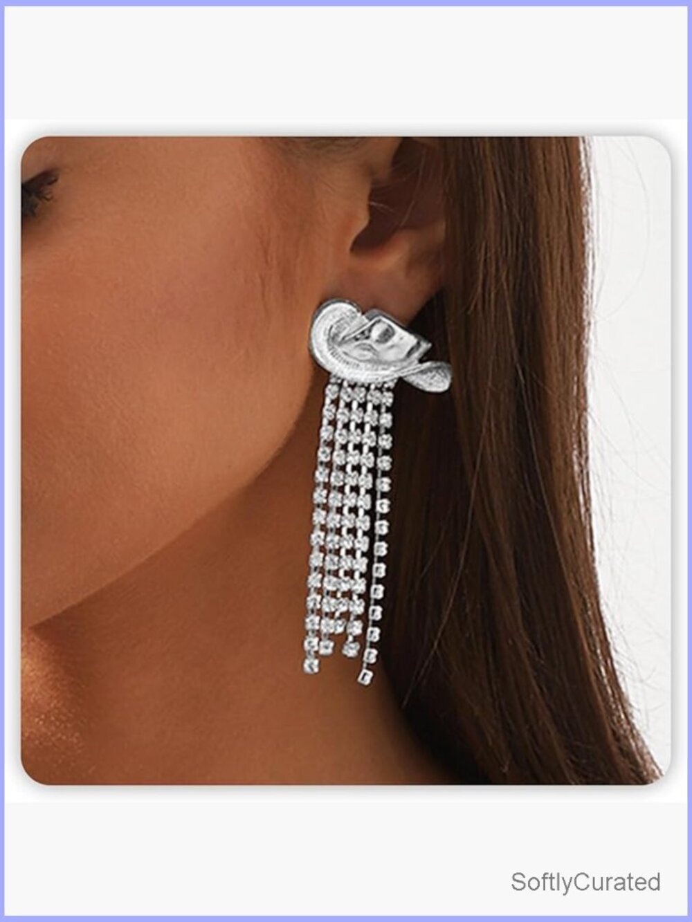 Drop & Dangle Earrings for Women - Patriotic USA Cowgirl Fringe Jewelry
